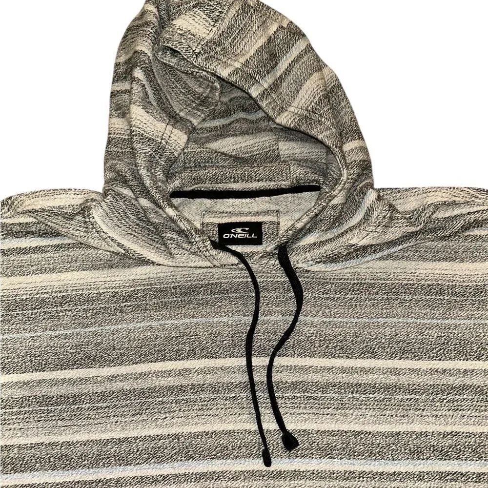O'Neill Black and Gray Patterned Men's Hoodie